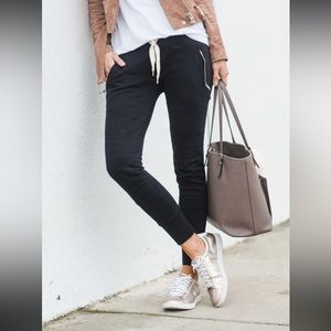 Sincerely Jules black luxe joggers